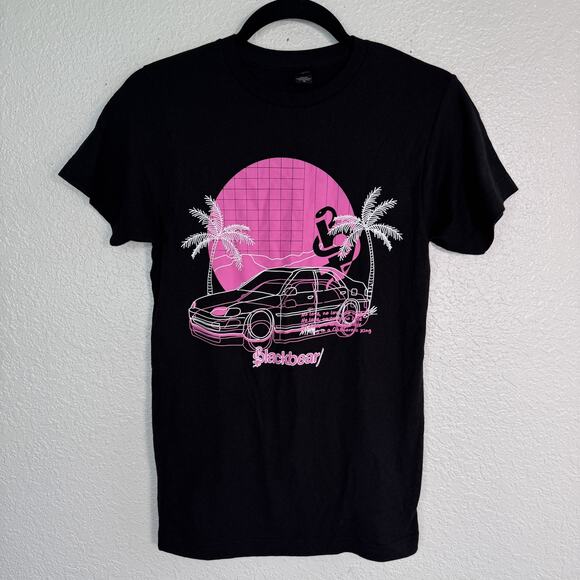 Blackbear Shirt Womens XS No Love Lyric Vaporwave Graphic Car Palm Tee Tshirt - Picture 1 of 8